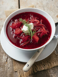 Bowl of vegan Borscht - HAWF01001