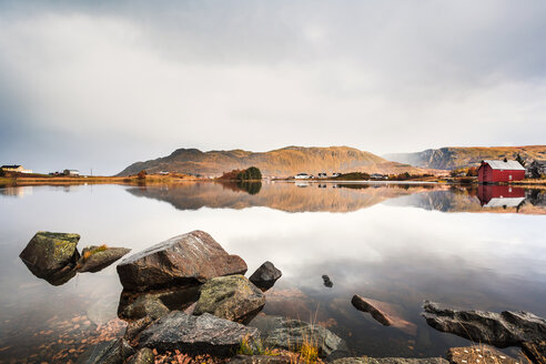 Norwegen, Lofoten Inseln, Bostad - WVF00979