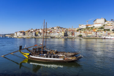 Portugal, Porto, Rabelo, historische Holzboote - THA02156