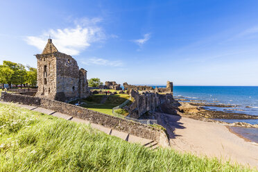 Schottland, Fife, St Andrews, Burgruinen - WD04573