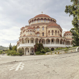 Griechenland, Aegina, Kirche des Agios Nektarios - MAMF00012