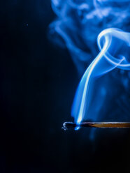 Smoke of blown out matchstick - EJWF00862