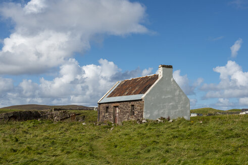 Vereinigtes Königreich, Schottland, Sutherland, Assynt, Clachtoll, Crofter House, altes Bauernhaus, Museum - LB01889