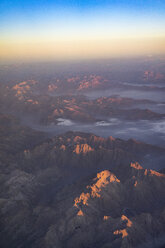 Berge vom Flugzeug aus gesehen - AFVF00397