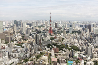 Cityscape against cloudy sky - CAVF36990