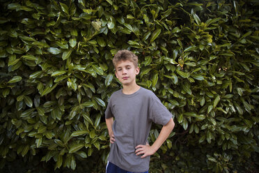 Portrait of boy outdoors - CAVF37870