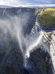 Spanien, Baskenland, Euskadi, Wasserfall der Nervion-Quelle, Canyon del Nervion - LAF02001