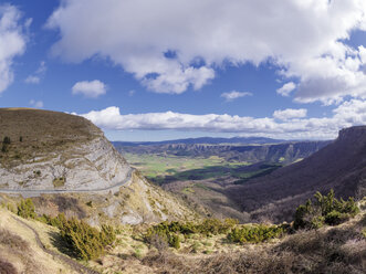 Spanien, Baskenland, Euskadi, Canyon del Nervion, Blick vom Mirador Puerto de Orduna - LAF02006