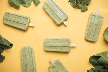 Popsicle made from kiwi and chard - SKCF00416