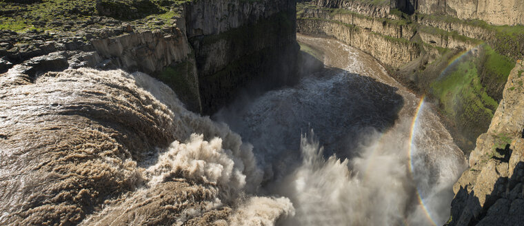 Blick von oben auf die Palouse Falls - CAVF38640