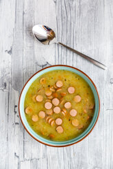 Potato soup with leek, carrot and wiener - SARF03661