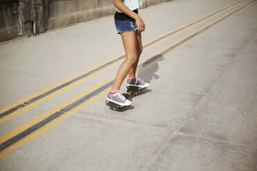 Girl on long board - CAVF44227