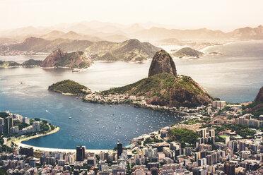 View of Sugarloaf Mountain by cityscape - CAVF44819