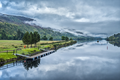 Vereinigtes Königreich, Schottland, Highlands, Caledonian Canal, lizenzfreies Stockfoto