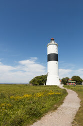 Sweden, Oeland, Degerhamn, Lighthouse Lange Jan - SJF00213