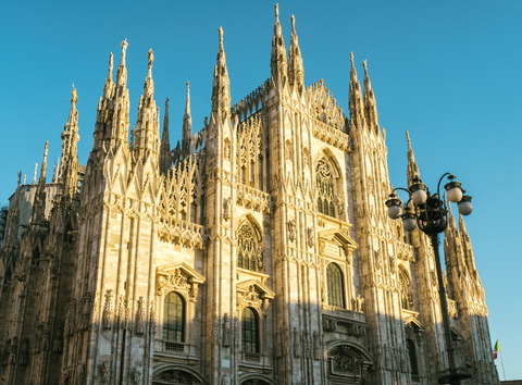 Italien, Lombardei, Mailand, Mailänder Dom, lizenzfreies Stockfoto