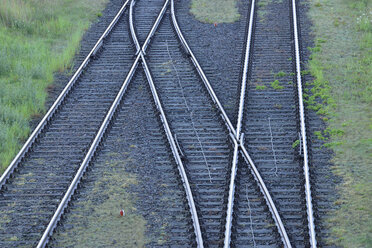 Germany, railway tracks - RUEF01869