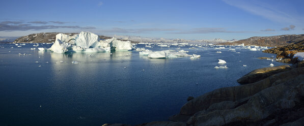 Grönland, Ostgrönland, Johan Petersens Fjord, Eisberge - ESF01598