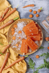 Carrot ice lollies - RTBF01234