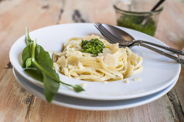 Bavette with home-made wild ramson's pesto - SBDF03571