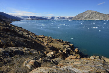 Greenland, East Greenland, Sermilik Fjord, Johan Petersens Fjord and inland ice - ESF01624