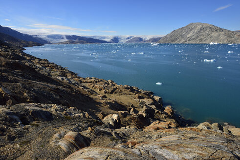 Grönland, Ostgrönland, Sermilik Fjord, Johan Petersens Fjord und Inlandeis - ESF01624