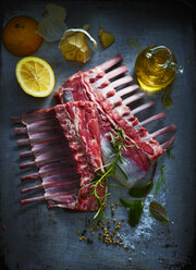 Ingredients for rack of lamb - KSWF01907