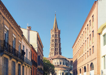 Frankreich, Haute-Garonne, Toulouse, Altstadt, Basilika von Saint Sernin - TAMF01062