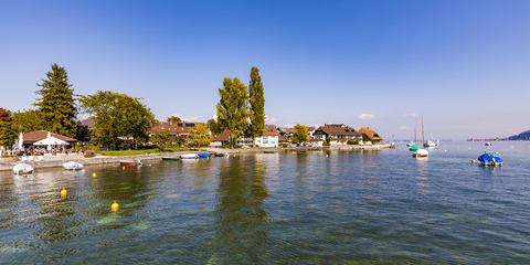 Deutschland, Hoeri, Hemmenhofen, Bodensee, lizenzfreies Stockfoto