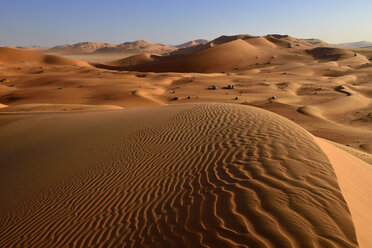 Oman, Dhofar, Sanddünen in der Wüste Rub al Khali - ESF01627