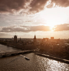 Luftaufnahme von Westminster in London - CUF00608