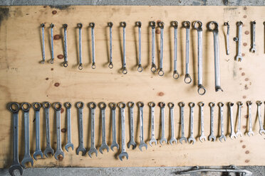 Assortment of screw wrenches in workshop - RAEF02005