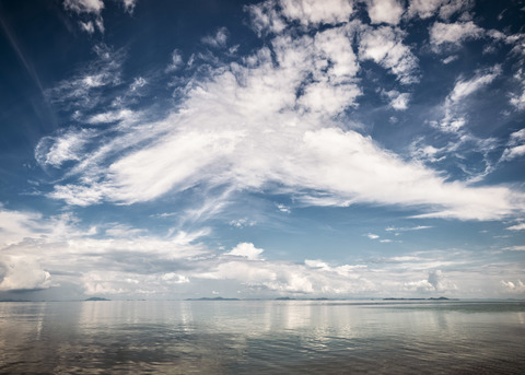 Thailand, Krabi, Insel Lao Liang, Meereslandschaft, lizenzfreies Stockfoto