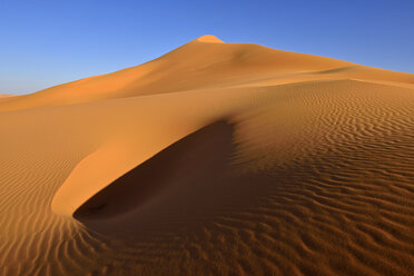 Afrika, Algerien, Provinz Illizi, Wüste Sahara, Nationalpark Tassili n'Ajjer, Tadrart, Sanddünen von In Tehak - ESF01640