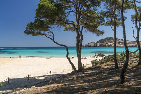 Spain, Balearic Islands, Mallorca, Cala Rajada, Cala Agulla, bay and beach - PCF00361