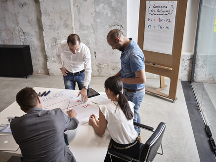 Business people having a meeting in conference room - CVF00381