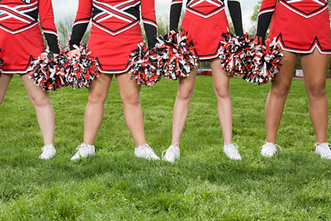 Cheerleader mit Pom Poms - ISF00071