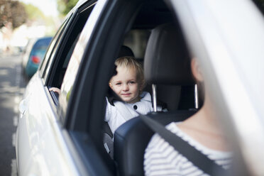 Boy in car - ISF00659