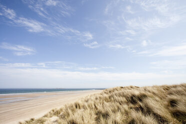 Beach at Bamburgh, Northumberland, UK - ISF00746