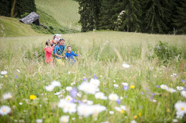 Familienwanderung in der Blumenwiese - HHF05538