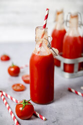 Homemade tomato juice in swing top bottle - RTBF01263