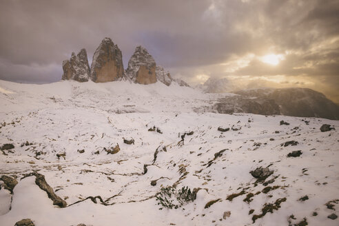 Drei Zinnen Gebiet, Südtirol, Dolomiten, Italien - CUF03864