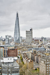 Skyline der Stadt mit dem Shard-Gebäude, London, UK - CUF06217