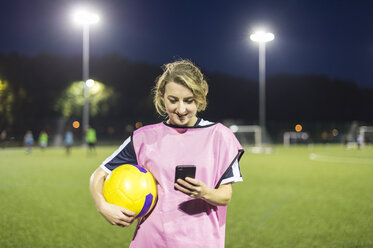 Fußballspielerin, Hackney, East London, UK - CUF07231