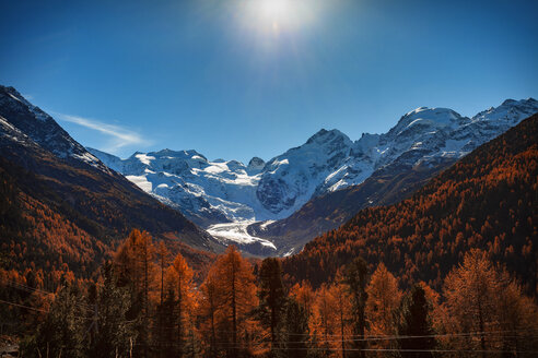 Scenic view, Engadin, Saint Moritz, Switzerland - CUF07556