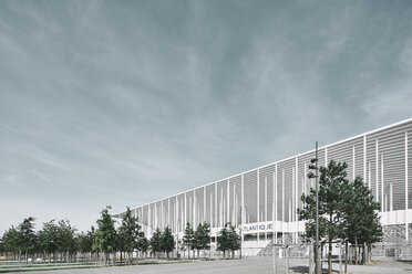 Schrägansicht des Fußballstadions Nouveau Stade de Bordeaux, Aquitaine, Frankreich - CUF08143