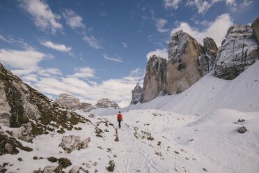 Tre Cime di Lavaredo area, South Tyrol, Dolomite Alps, Italy - CUF08206