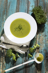 Broccoli cream soup with cress - MAEF12595