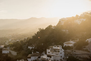 Blick auf Mijas Pueblo, Andalusien, Spanien - CUF11575