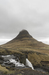 Iceland, Snaefellsnes peninsula, Kirkjufell, waterfall - AFVF00501